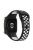 For Xiaomi Redmi Watch 3 / Mi Watch Lite 3 Watch Strap Dual-color Silicone Replacement Watch Bands - Black+White