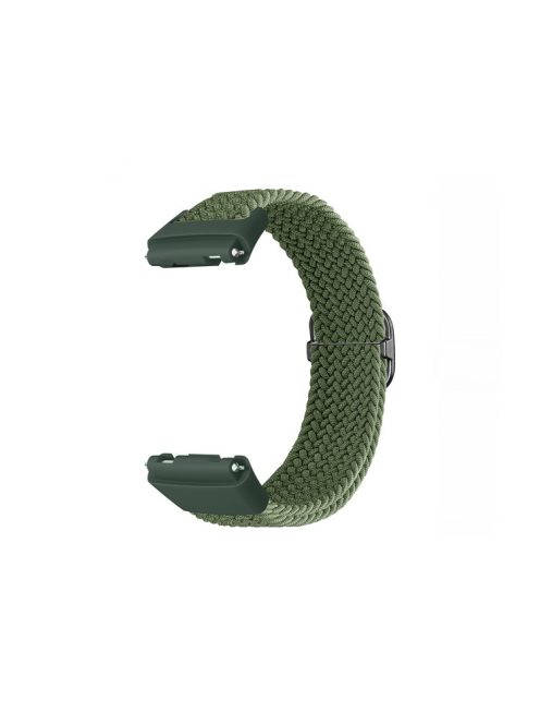 For Xiaomi Redmi Watch 3 Active Smart Watch Band Woven Replacement Strap - Army Green