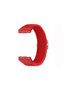   For Xiaomi Redmi Watch 3 Active Smart Watch Band Woven Replacement Strap - Red