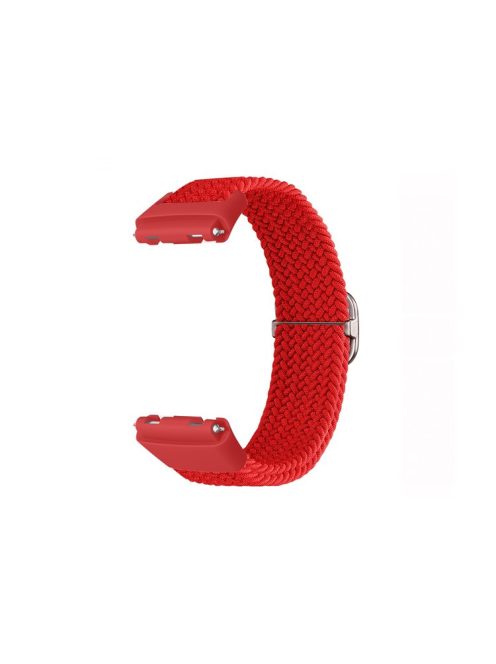 For Xiaomi Redmi Watch 3 Active Smart Watch Band Woven Replacement Strap - Red