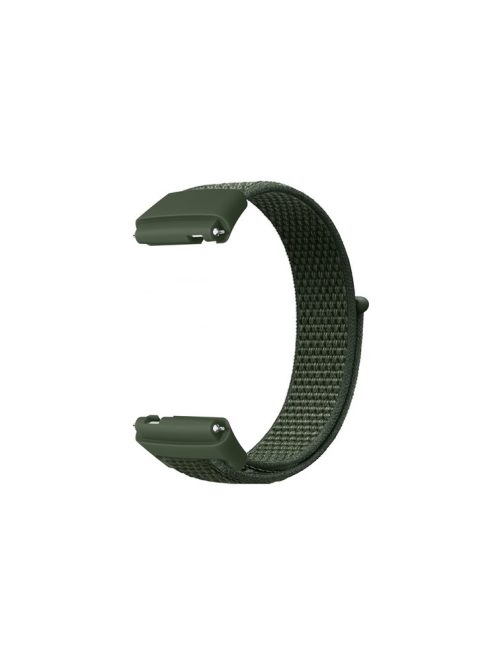 For Xiaomi Redmi Watch 3 Lite / Watch 3 Active Nylon Watch Strap Loop Fastener Replacement Band - Army Green