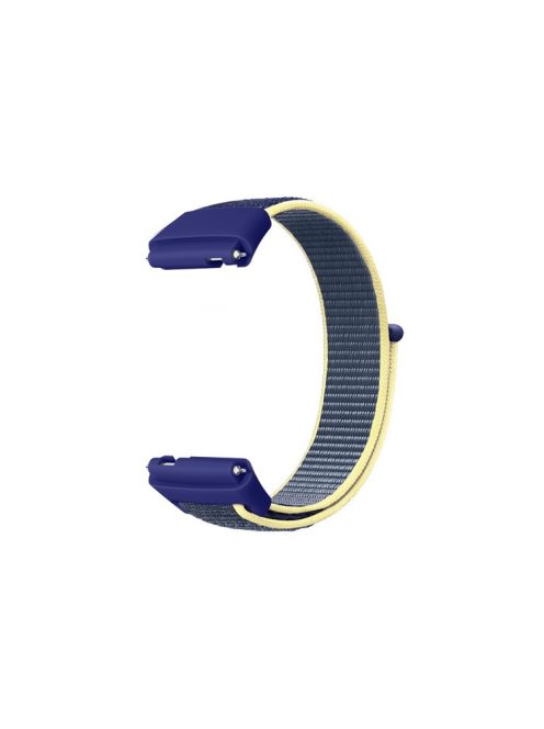 For Xiaomi Redmi Watch 3 Lite / Watch 3 Active Nylon Watch Strap Loop Fastener Replacement Band - Sea Blue