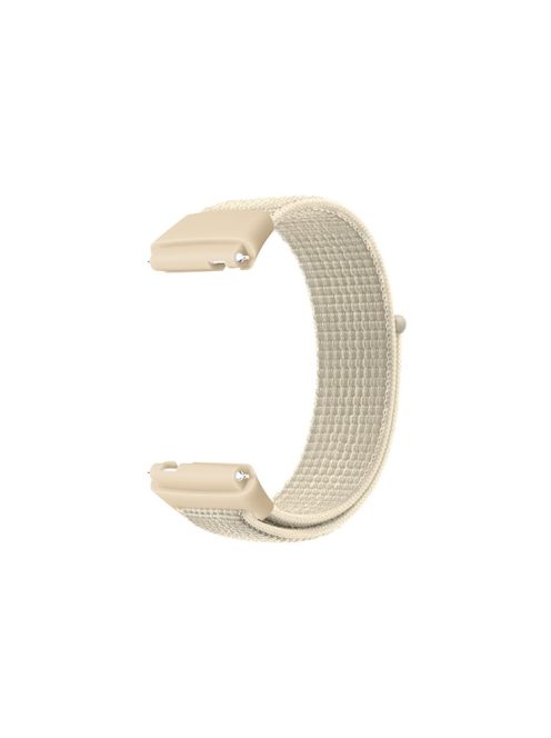 For Xiaomi Redmi Watch 3 Lite / Watch 3 Active Nylon Watch Strap Loop Fastener Replacement Band - Starlight