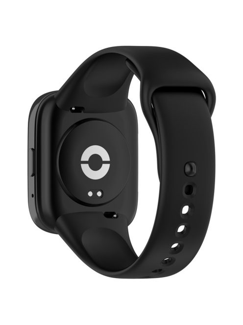 For Xiaomi Redmi Watch 3 Lite / Watch 3 Active Replacement Silicone Watchband Soft Watch Strap - Black