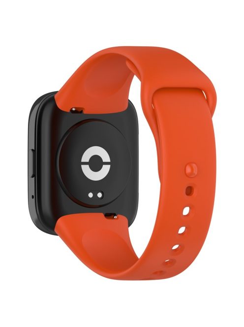 For Xiaomi Redmi Watch 3 Lite / Watch 3 Active Replacement Silicone Watchband Soft Watch Strap - Orange