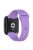 For Xiaomi Redmi Watch 3 Lite / Watch 3 Active Replacement Silicone Watchband Soft Watch Strap - Purple