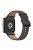 For Xiaomi Redmi Watch 3 Watch Band Genuine Cow Leather Adjustable Wrist Strap - Coffee