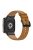 For Xiaomi Redmi Watch 3 Watch Band Genuine Cow Leather Adjustable Wrist Strap - Light Brown