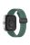 For Xiaomi Redmi Watch 4 / Smart Band 8 Pro Silicone Strap Replacement Wrist Band with Folding Buckle - Dark Green