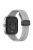 For Xiaomi Redmi Watch 4 / Smart Band 8 Pro Silicone Strap Replacement Wrist Band with Folding Buckle - Light Grey