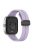 For Xiaomi Redmi Watch 4 / Smart Band 8 Pro Silicone Strap Replacement Wrist Band with Folding Buckle - Purple