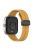 For Xiaomi Redmi Watch 4 / Smart Band 8 Pro Silicone Strap Replacement Wrist Band with Folding Buckle - Yellow