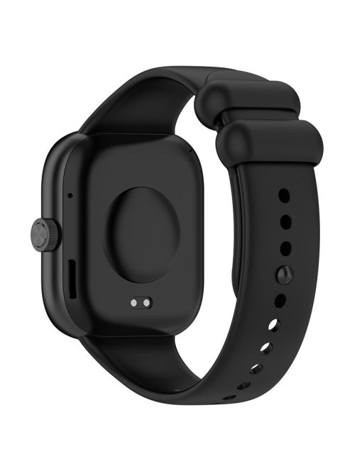 For Xiaomi Redmi Watch 4 / Smart Band 8 Pro Silicone Watch Band with Black Buckle - Black