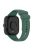 For Xiaomi Redmi Watch 4 / Smart Band 8 Pro Silicone Watch Band with Black Buckle - Dark Green