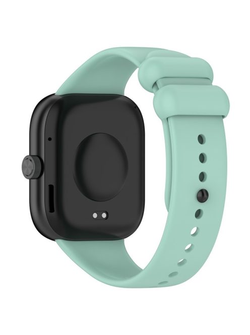 For Xiaomi Redmi Watch 4 / Smart Band 8 Pro Silicone Watch Band with Black Buckle - Green