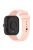 For Xiaomi Redmi Watch 4 / Smart Band 8 Pro Silicone Watch Band with Black Buckle - Light Pink