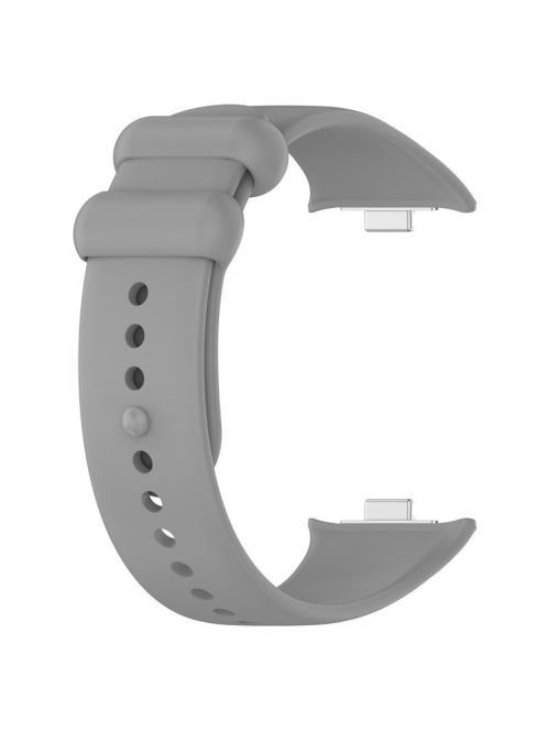 For Xiaomi Redmi Watch 4 / Smart Band 8 Pro Silicone Watch Strap Adjustable Band - Grey