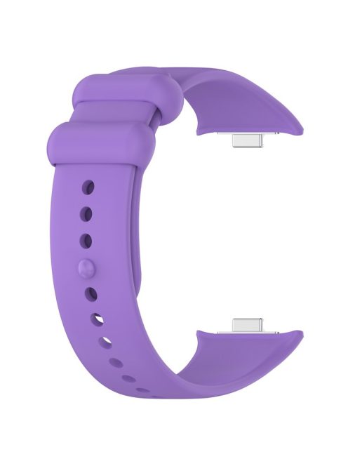 For Xiaomi Redmi Watch 4 / Smart Band 8 Pro Silicone Watch Strap Adjustable Band - Purple