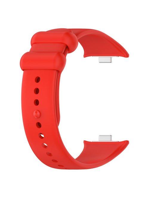 For Xiaomi Redmi Watch 4 / Smart Band 8 Pro Silicone Watch Strap Adjustable Band - Red