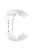 For Xiaomi Redmi Watch 4 / Smart Band 8 Pro Silicone Watch Strap Adjustable Band - White