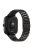 For Xiaomi Redmi Watch 4 / Smart Band 8 Pro Stainless Steel Strap 3-Bead Watch Band - Black