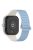 For Xiaomi Redmi Watch 4 / Smart Band 8 Pro Watch Band Dual Color Silicone Magnetic Wrist Strap - Blue+Starlight