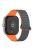 For Xiaomi Redmi Watch 4 / Smart Band 8 Pro Watch Band Dual Color Silicone Magnetic Wrist Strap - Grey+Orange