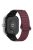 For Xiaomi Redmi Watch 4 / Smart Band 8 Pro Watch Band Dual Color Silicone Magnetic Wrist Strap - Wine Red+Black