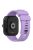 For Xiaomi Redmi Watch 4 / Smart Band 8 Pro Watch Band Silicone Strap Replacement - Purple