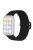 For Xiaomi Redmi Watch 4 Braided Band Adjustable Replacement Nylon Watch Strap - Black