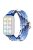 For Xiaomi Redmi Watch 4 Braided Band Adjustable Replacement Nylon Watch Strap - Colorful Blue