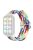 For Xiaomi Redmi Watch 4 Braided Band Adjustable Replacement Nylon Watch Strap - Official Rainbow