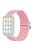 For Xiaomi Redmi Watch 4 Braided Band Adjustable Replacement Nylon Watch Strap - Pink