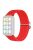 For Xiaomi Redmi Watch 4 Braided Band Adjustable Replacement Nylon Watch Strap - Red