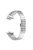 For Xiaomi Redmi Watch 4 Line Design Stainless Steel Strap Replacement Wrist Band - Silver