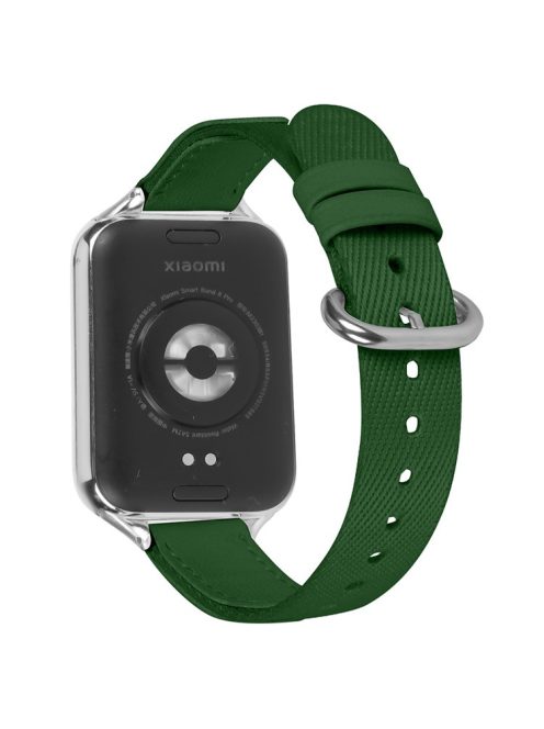 For Xiaomi Redmi Watch 4 Nylon Canvas Watch Strap Multiple Holes Design Watch Band - Army Green