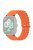 For Xiaomi Redmi Watch 4 Silicone Watch Band Wrist Strap with Alloy Connector - Orange