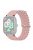 For Xiaomi Redmi Watch 4 Silicone Watch Band Wrist Strap with Alloy Connector - Pink