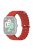 For Xiaomi Redmi Watch 4 Silicone Watch Band Wrist Strap with Alloy Connector - Red