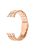 For Xiaomi Redmi Watch 4 Wrist Bracelet Metal Watch Strap Rhinestone Decor Band - Rose Gold