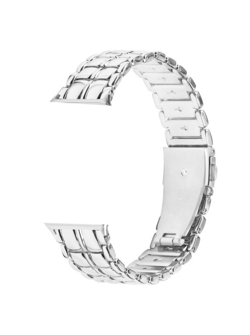 For Xiaomi Redmi Watch 4 Wrist Bracelet Metal Watch Strap Rhinestone Decor Band - Silver