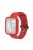 For Xiaomi Redmi Watch Replacement Strap 2-in-1 Watch Band+Watch Case Silicone Watch Band with Buckle - Black / Red