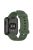 For Xiaomi Redmi Watch Soft Silicone Watch Band Litchi Texture Replacement Wristband Strap Accessories - Midnight Green