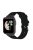 For Xiaomi Redmi Watch/Mi Watch Lite Nylon Canvas Smart Watch Band Adjustable Replacement Strap - Black