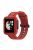 For Xiaomi Redmi Watch/Redmi Watch 2/Mi Watch Lite/Mi Watch Lite 2 Smart Watch Strap Soft Silicone Wrist Band with Watch Case - Red