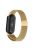 For Xiaomi Smart Band 8 / 8 NFC / 9 NFC / 9 Metal Watch Strap Mesh Style Wrist Band - Gold