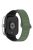 For Xiaomi Smart Band 8 Pro  /  Redmi Watch 4 Magnetic TPU Watch Strap Dual Color Strap - Army Green+Black