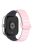 For Xiaomi Smart Band 8 Pro  /  Redmi Watch 4 Magnetic TPU Watch Strap Dual Color Strap - Light Pink+Grey