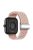 For Xiaomi Smart Band 8 Pro / Redmi Watch 4 Loop Strap Magnetic Buckle Woven Watch Band - Light Pink