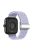 For Xiaomi Smart Band 8 Pro / Redmi Watch 4 Loop Strap Magnetic Buckle Woven Watch Band - Mist Purple